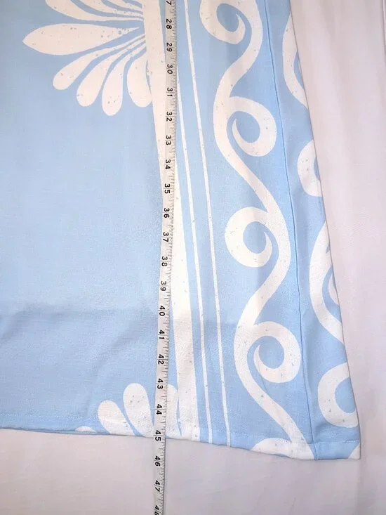 Petal & Pup | Valeria Linen Blend Pastel Blue Maxi Dress w/ Pockets | Size Large - Picture 16 of 16